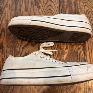 Converse Chuck Taylor All Star Lift Platform Canvas Shoes - Size Women 9